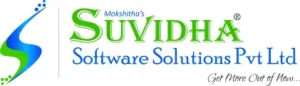 Logo of Suvidha Software Solutions Pvt Ltd with a green and blue design.