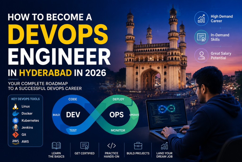 'DevOps engineer roadmap Hyderabad 2026