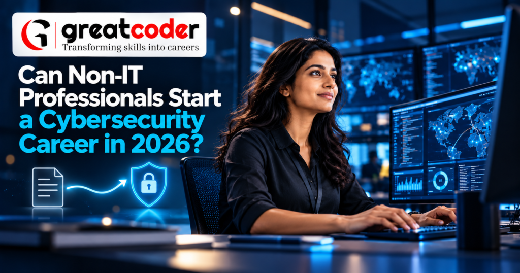 Professional transitioning into a cybersecurity career in 2026
